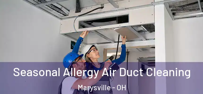 Seasonal Allergy Air Duct Cleaning Marysville - OH
