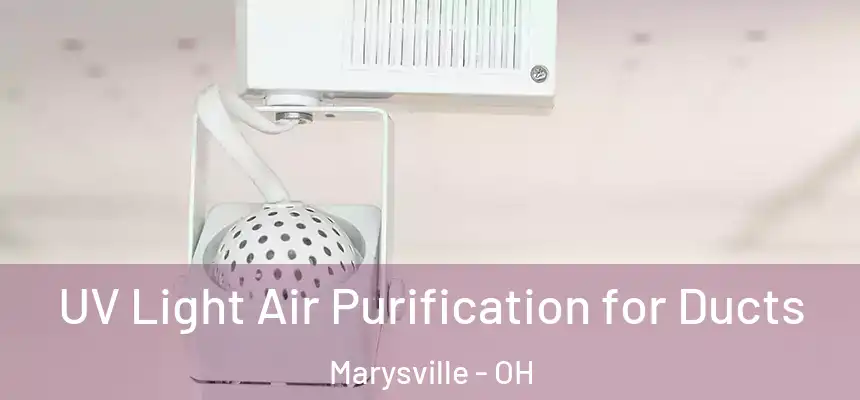  UV Light Air Purification for Ducts Marysville - OH
